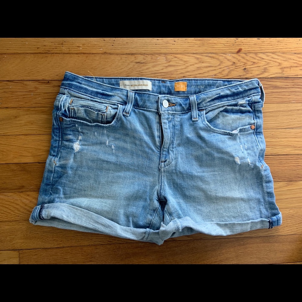 Pilcro and the letterpress shorts Anthropologie